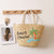 Damen Handgefertigte Strandtasche mit verspieltem Motiv und robusten Tragegriffen Karnz