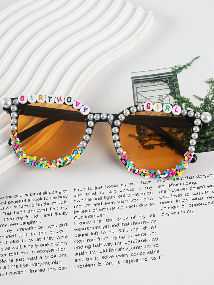 Dekorative Statement-Sonnenbrille Karnz