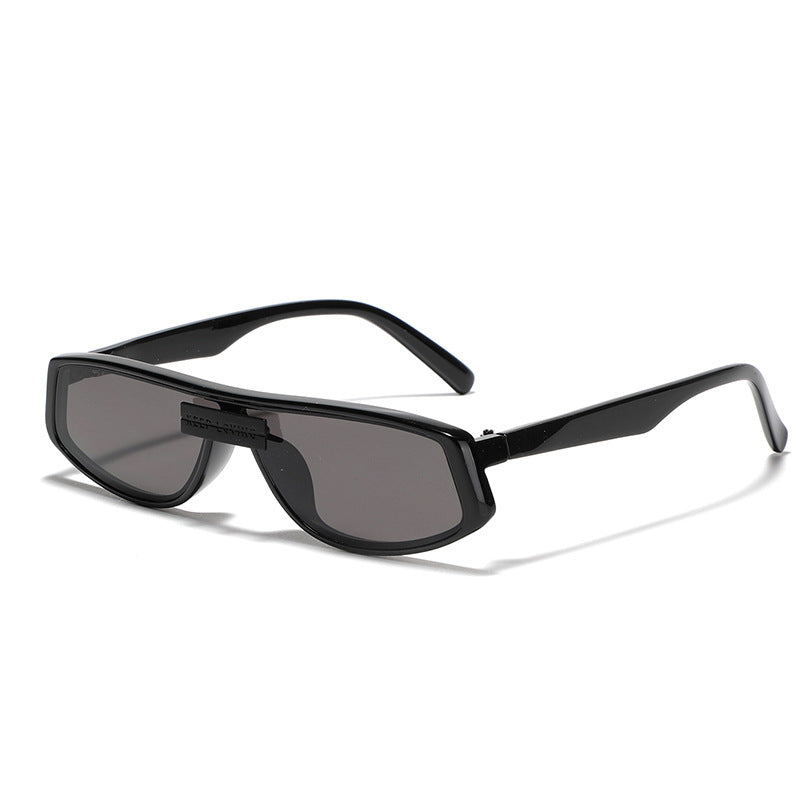 Damen futuristische Sonnenbrille im minimalistischen Design Karnz