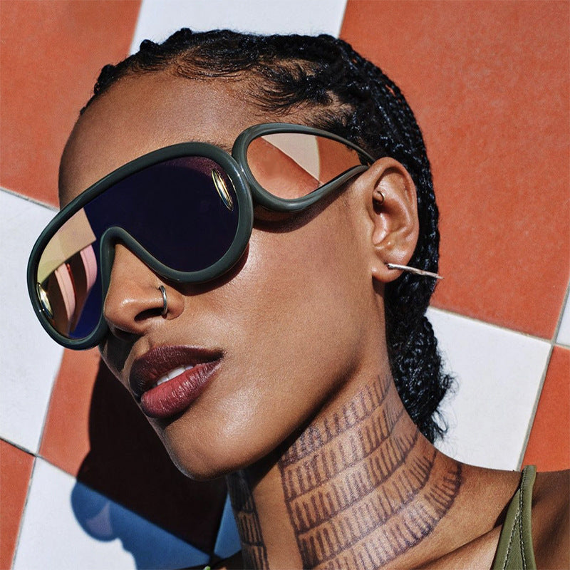 Damen oversized Sonnenbrille Karnz