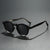 Damen modische Sonnenbrille im stilvollen runden Design von Karnz