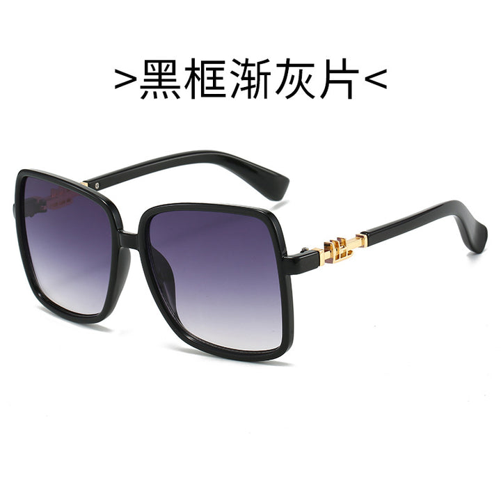 Damen Modische Sonnenbrille mit einzigartigem Farbverlauf Karnz