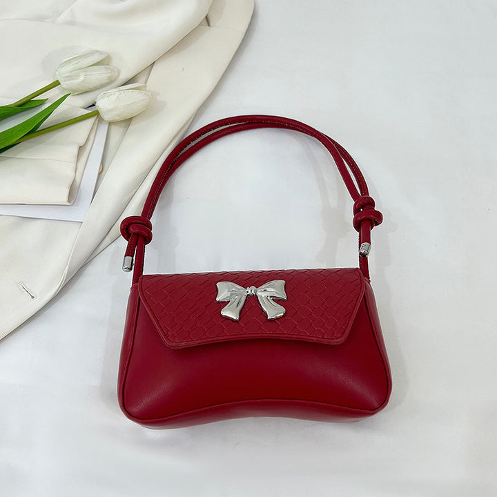 Chic Bow-Detail Handheld Clutch Bag Karnz