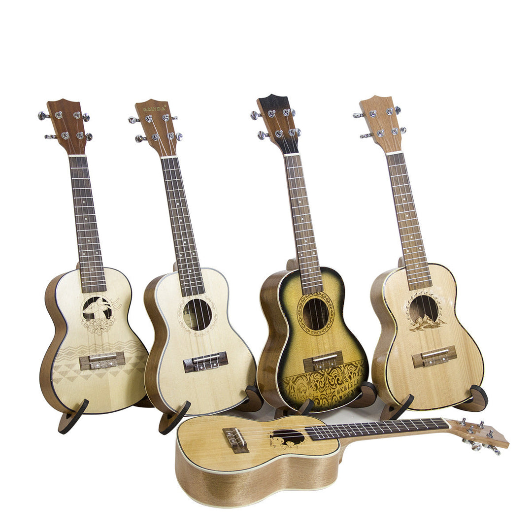 Premium Massivholz Ukulele Karnz