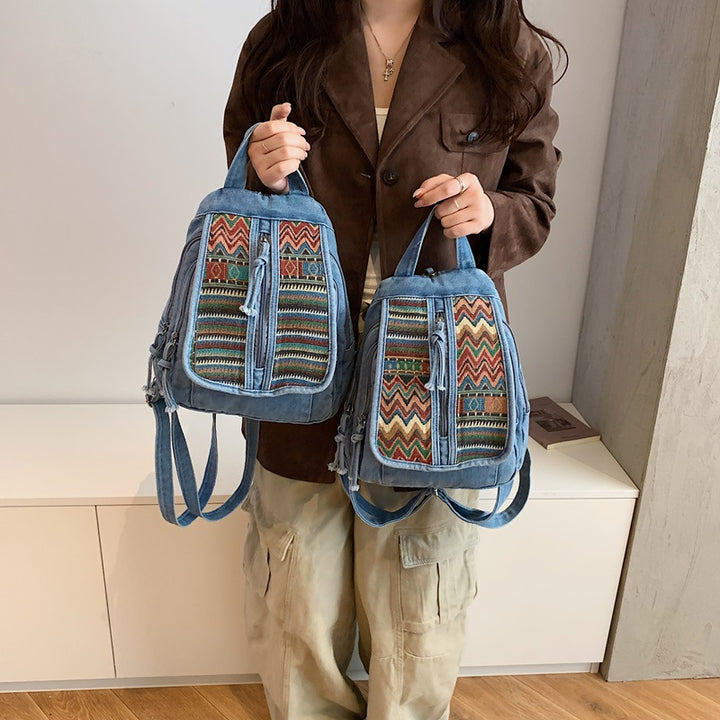 Stylische Ethnische Muster Rucksack Karnz