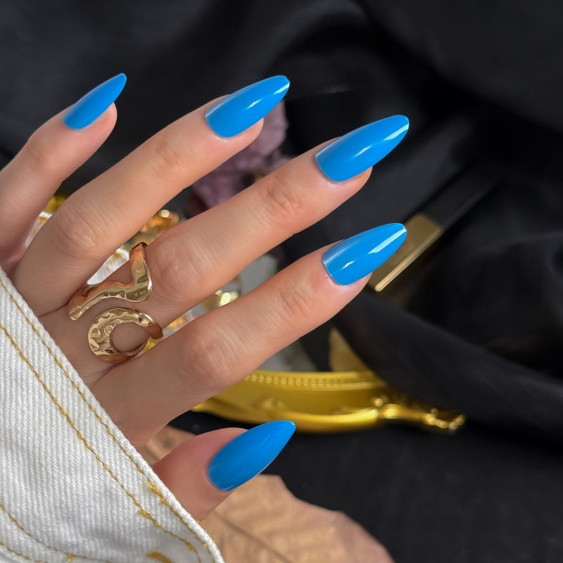Elegante Kunstnägel mit spitzem Design Karnz