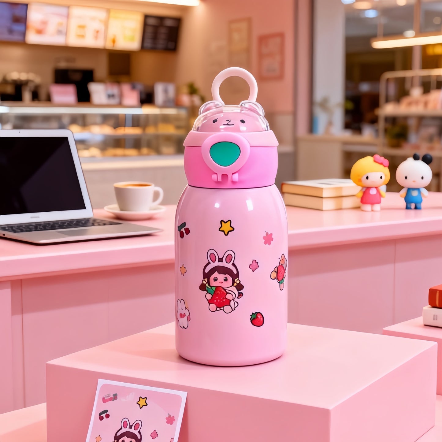 Damen Trinkflasche mit einzigartigem Astronauten-Design Karnz
