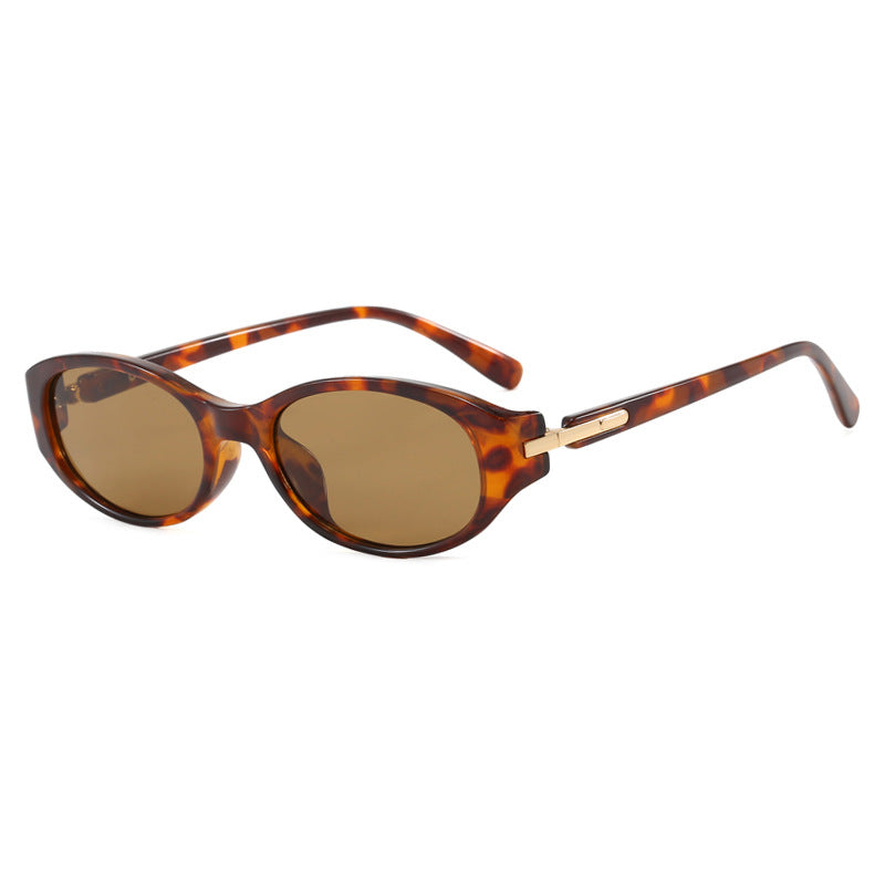 Damen cat-eye Sonnenbrille mit robustem Rahmen und polarisierenden Gläsern Karnz