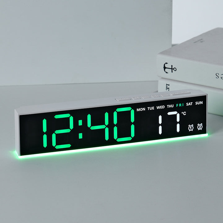 Digitaluhr mit Hygrometer und Alarmfunktion Karnz