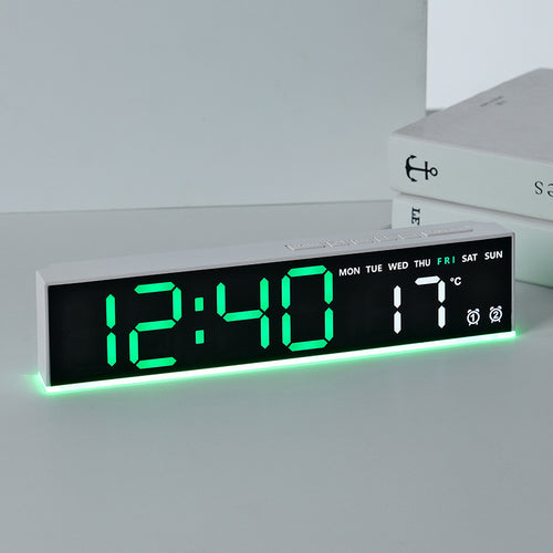 Digitaluhr mit Hygrometer und Alarmfunktion Karnz