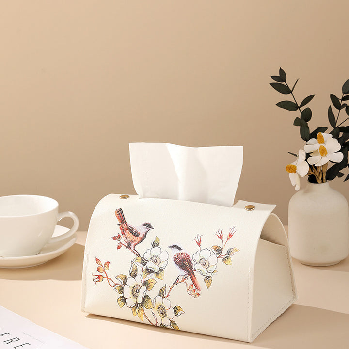 Künstlerische Florale Taschentuchbox Abdeckung Karnz