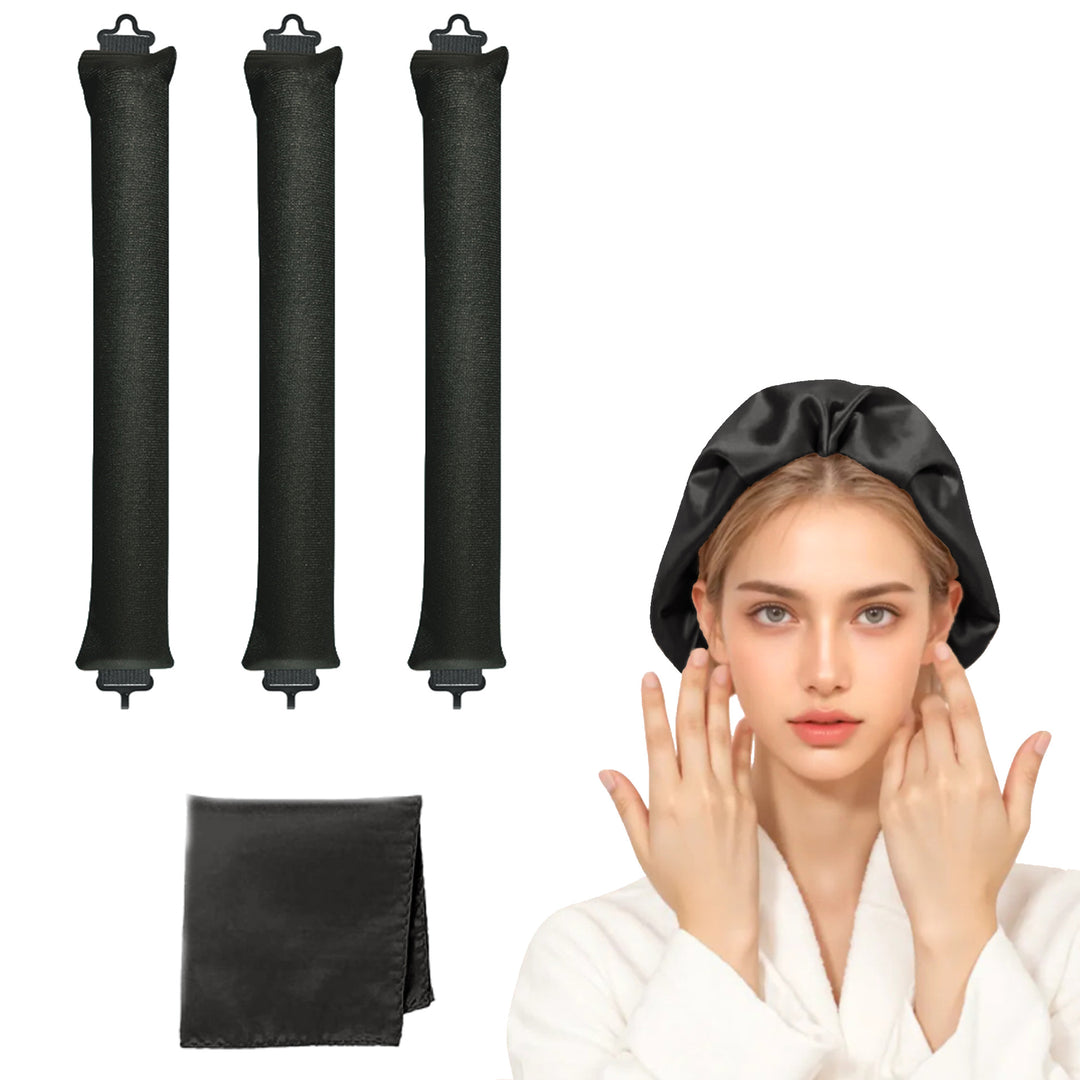 Hitzefreie Lockenstab-Set