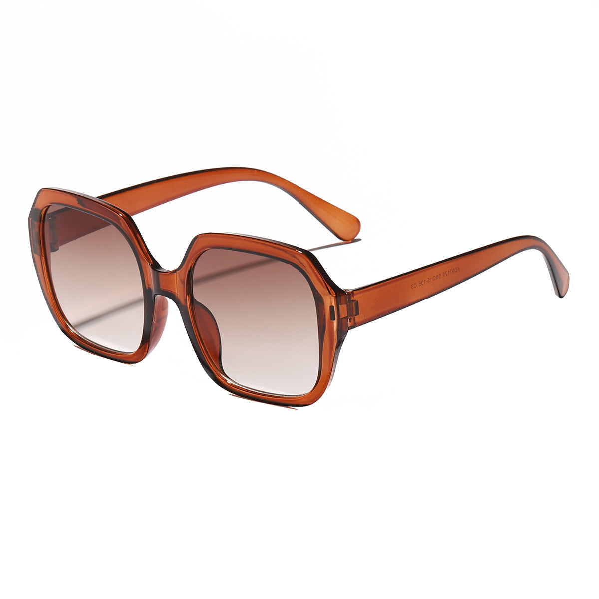 Damen oversized Sonnenbrille mit innovativem Rahmen Karnz