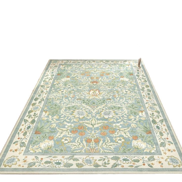 Vintage-inspirierter floraler Teppich