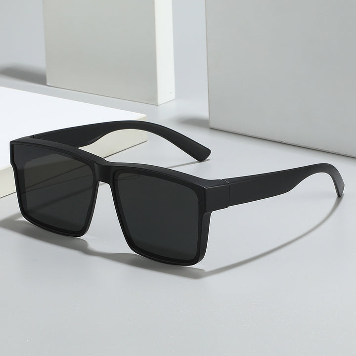 Stylische retro-inspirierte quadratische Sonnenbrille Karnz