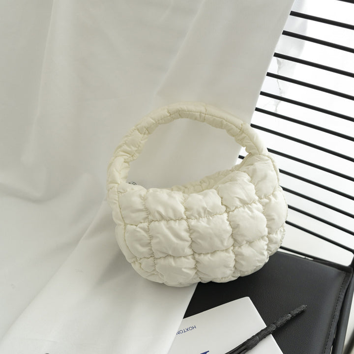 Gepolsterte Mini Schultertasche