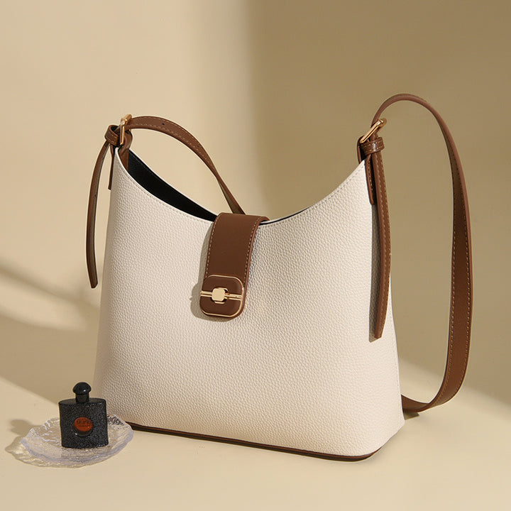 Stilvolle Texturierte Handtasche Karnz