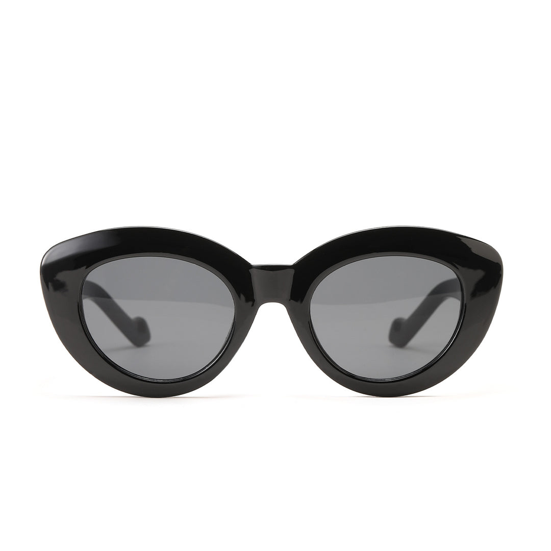 Damen Cat-Eye Sonnenbrille mit modischem Kunststoffrahmen Karnz
