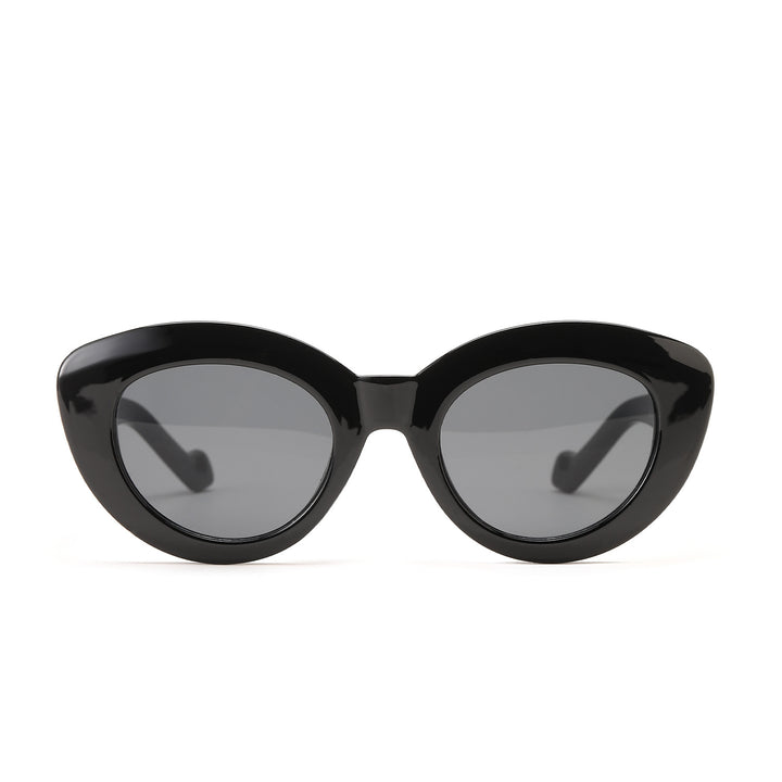 Damen Cat-Eye Sonnenbrille mit modischem Kunststoffrahmen Karnz