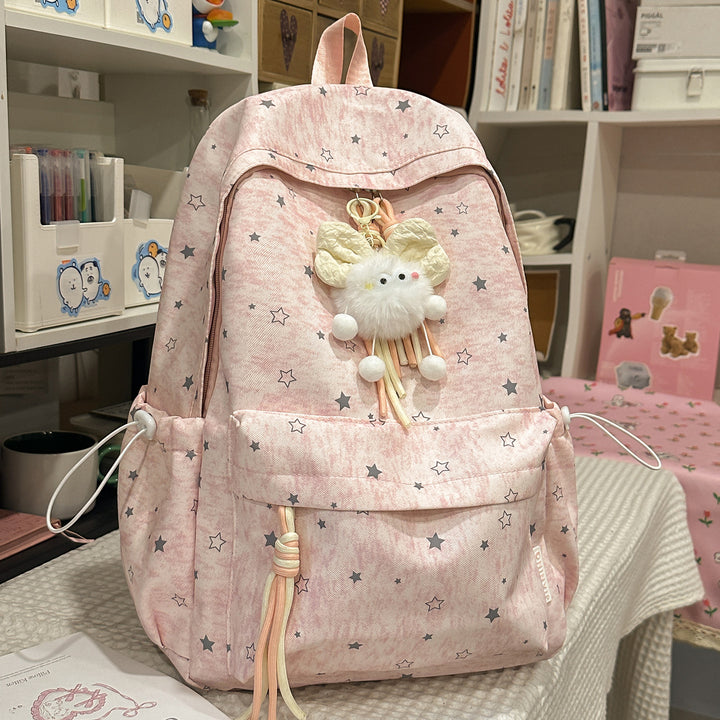 Trendy Sternmuster Rucksack