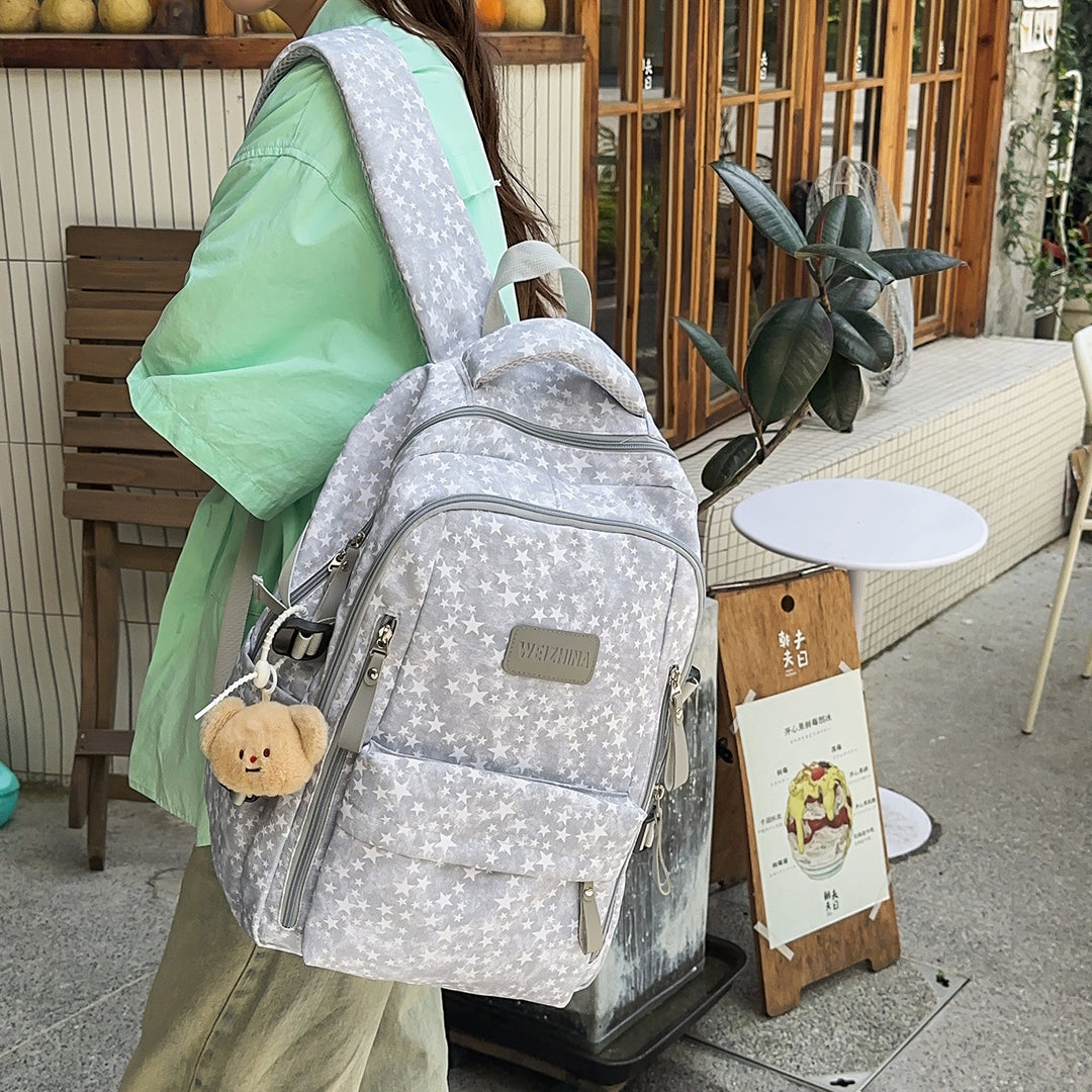 Stern-verzierte Rucksack Karnz