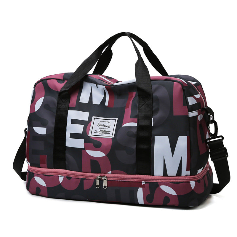 Stylische Sport-Reise-Duffel-Tasche mit mehreren Fächern Karnz