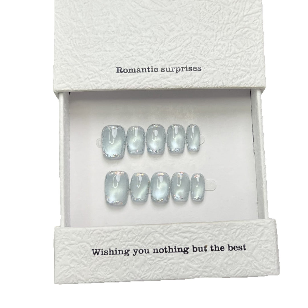 Luxuriöses Gel Press-On Nagelset