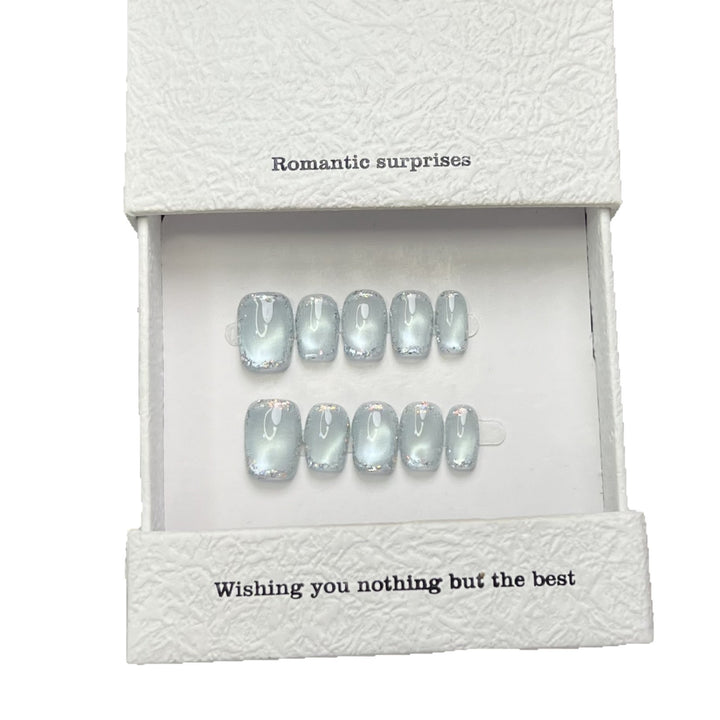 Luxuriöses Gel Press-On Nagelset