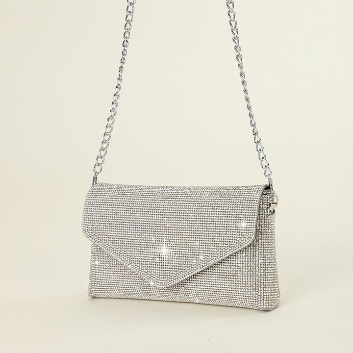 Rhinestone-besetzte Abend Clutch