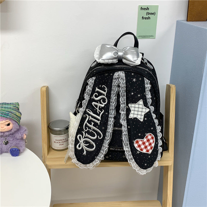 Besticketer Kaninchen-Themen Rucksack Karnz