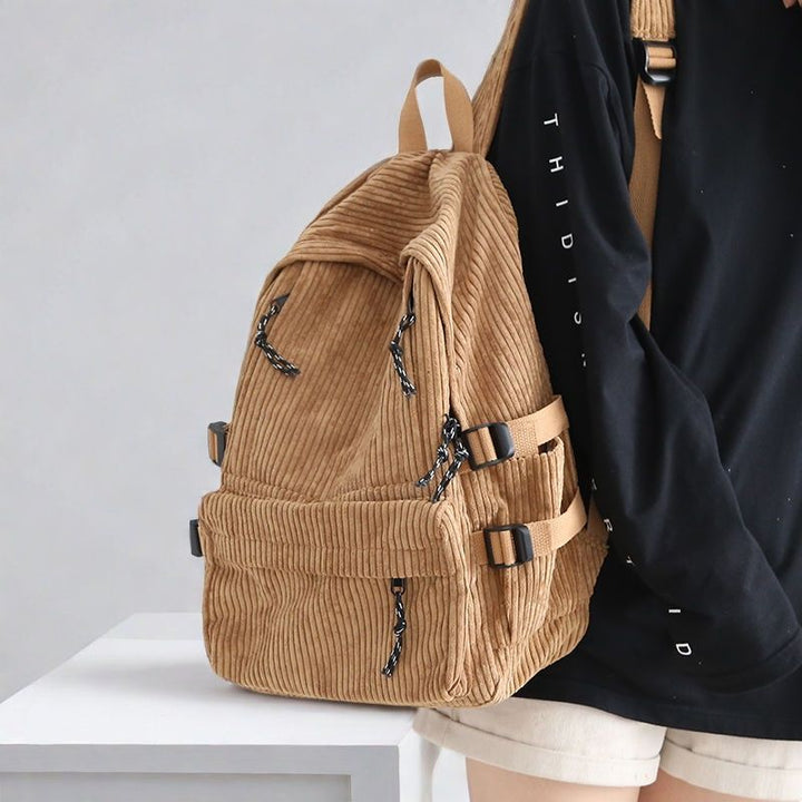 Texturiertes Corduroy Sling-Rucksack Karnz