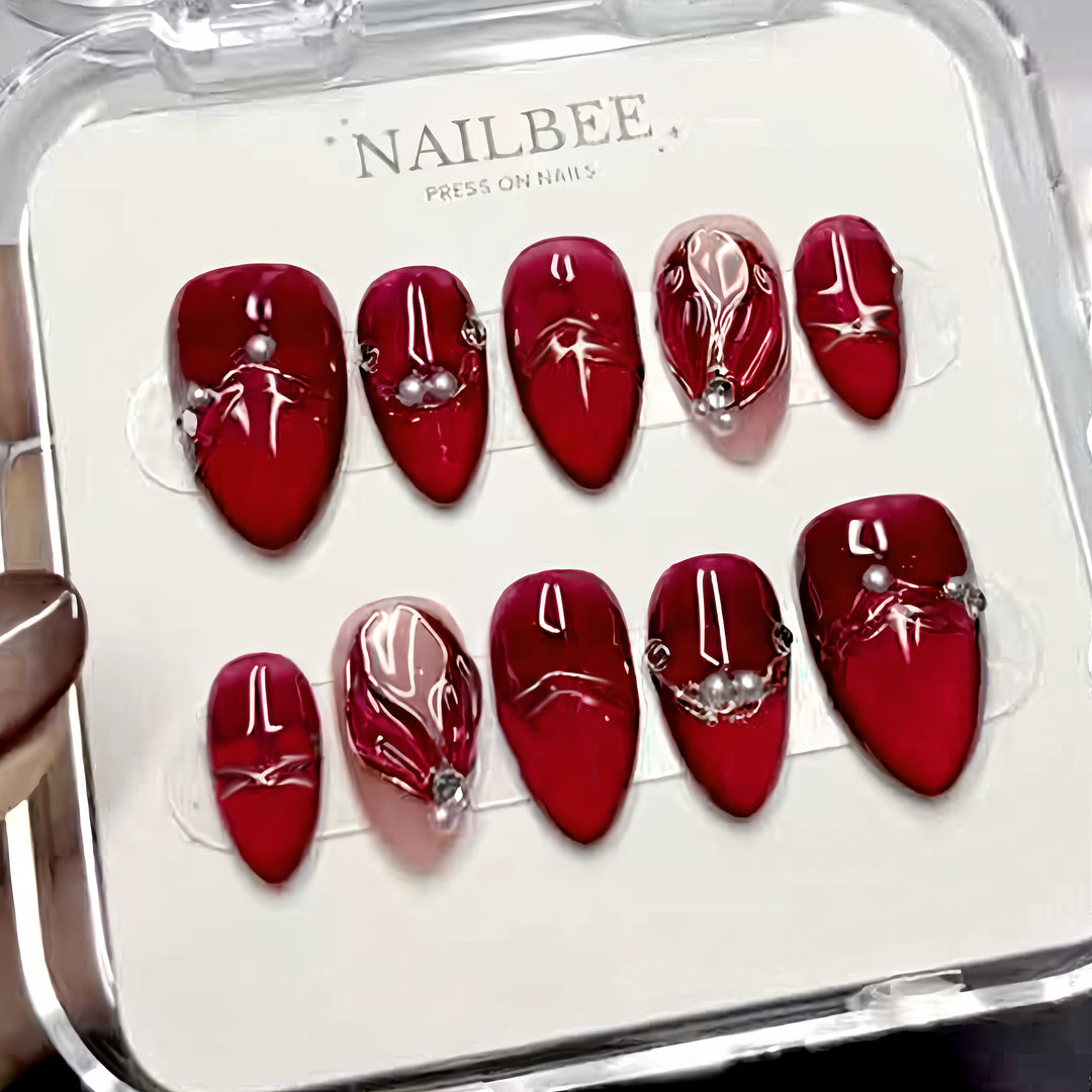 Glamouröses Nagelkunstset