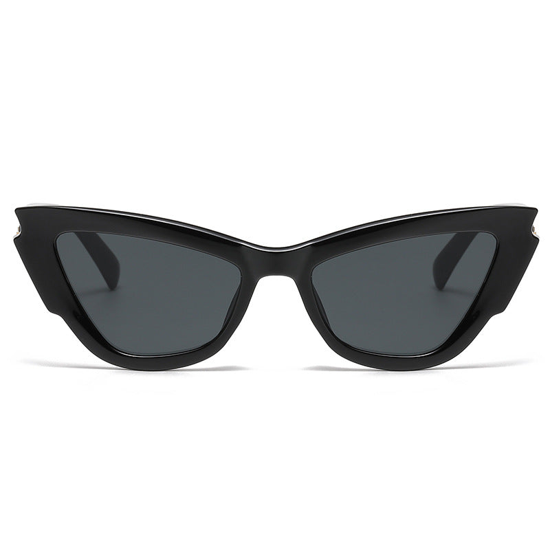 Damen modische Sonnenbrille im extravaganten Schildpatt-Design Karnz