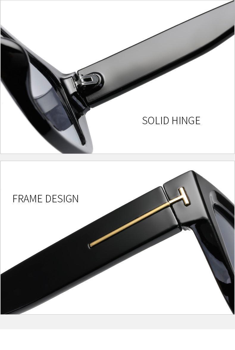 Damen modische quadratische Sonnenbrille mit elegantem Rahmen Karnz