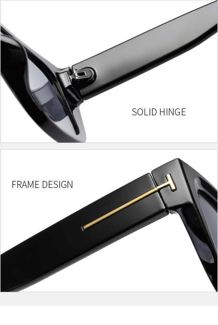 Damen modische quadratische Sonnenbrille mit elegantem Rahmen Karnz