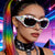Damen kreative Statement-Sonnenbrille mit auffälligem Design Karnz