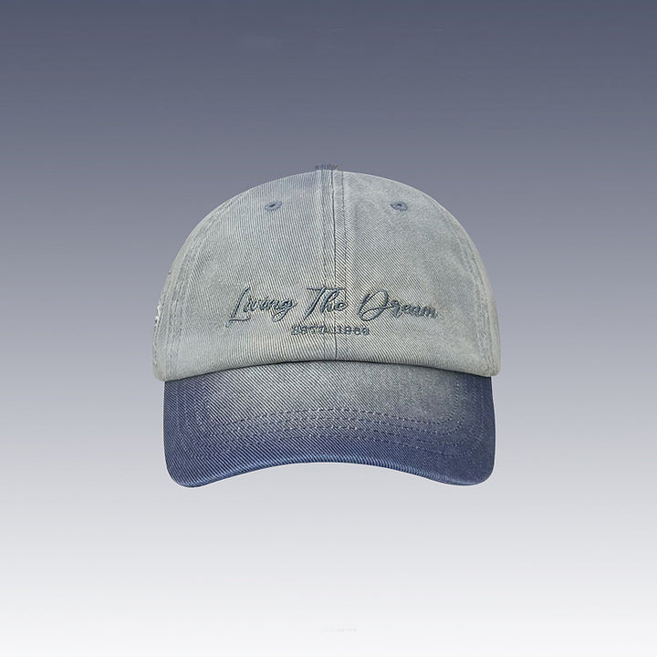 Vintage-inspirierte gewaschenen Denim-Kappe