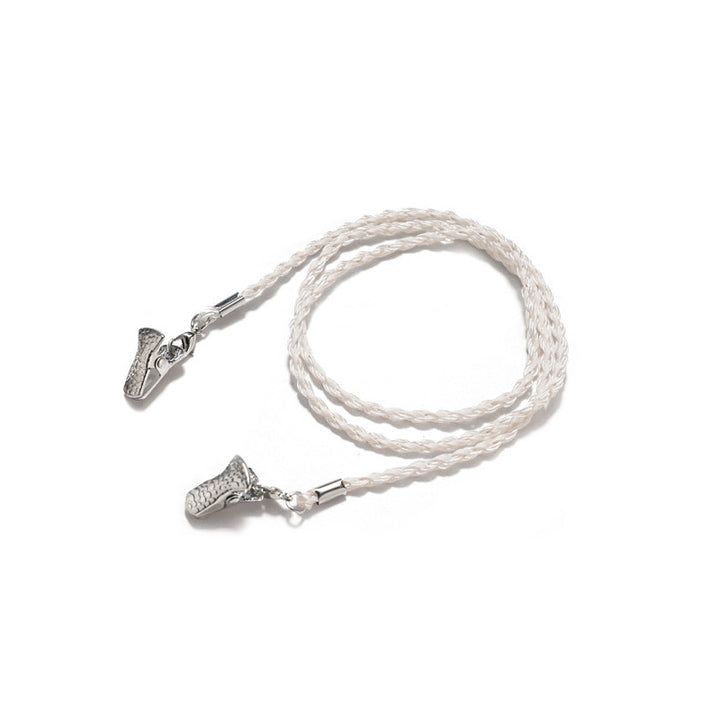Geflochtener Leder-Brillenband Karnz