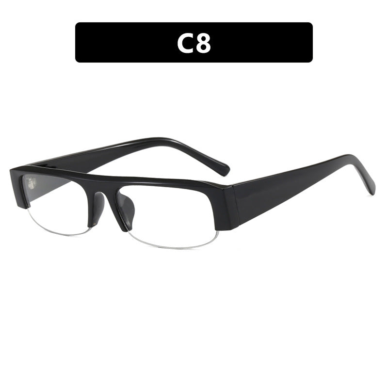 Damen trendige Sonnenbrille mit dickem Rahmen und schützenden Gläsern Karnz