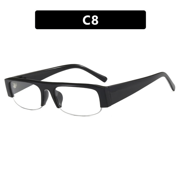 Damen trendige Sonnenbrille mit dickem Rahmen und schützenden Gläsern Karnz
