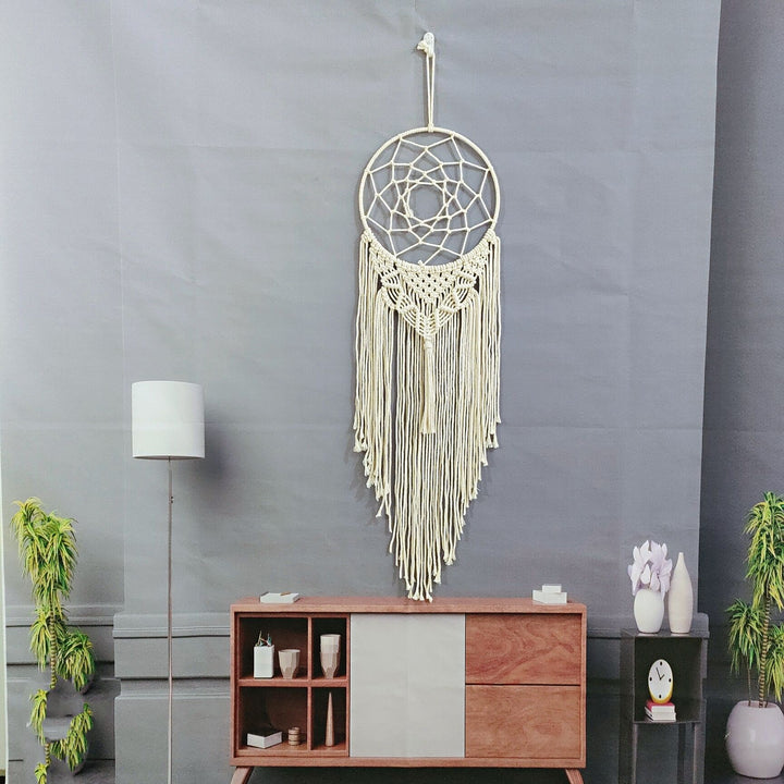 Macramé Traumfänger Wandbehang Karnz