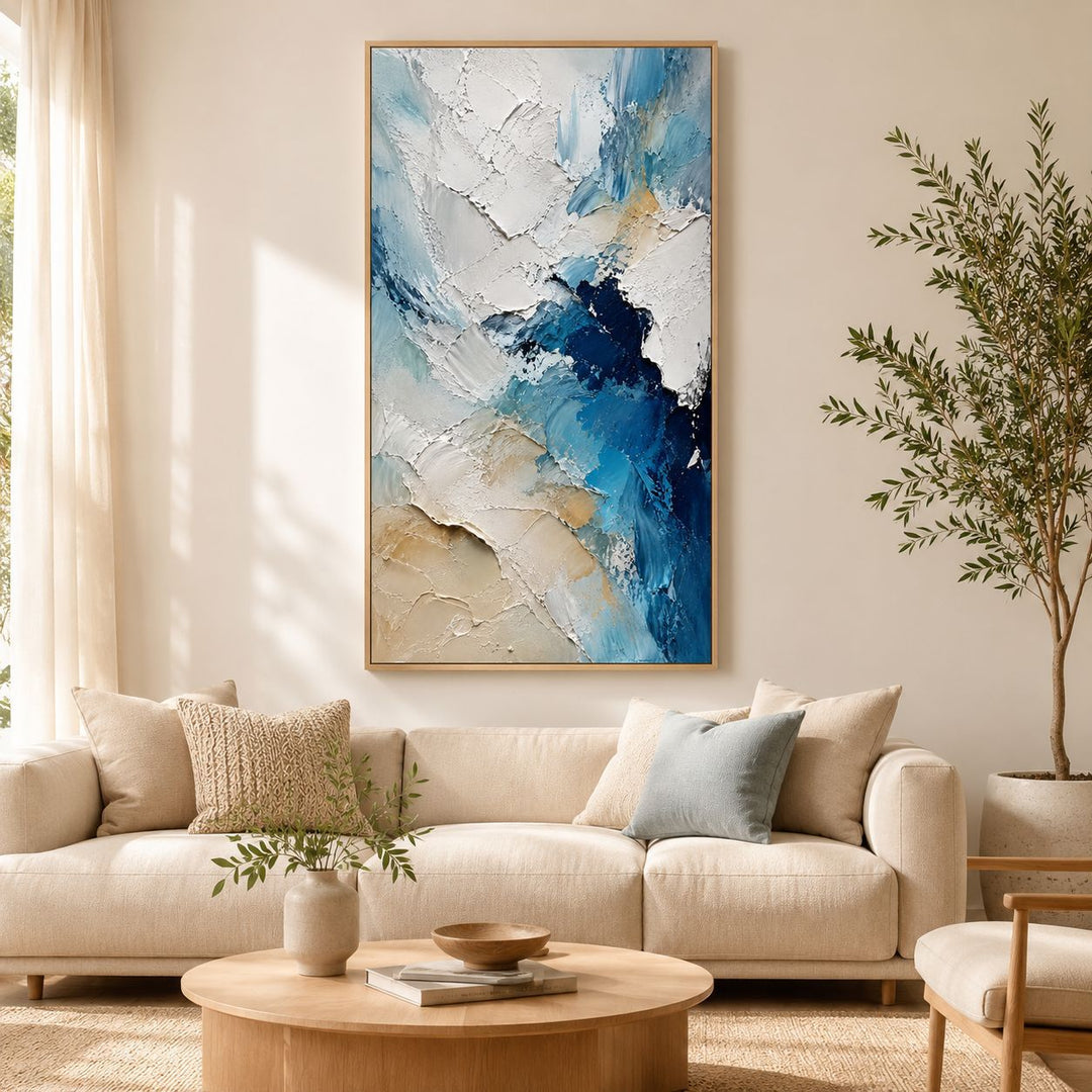 Moderne Texturierte Acryl Wandkunst