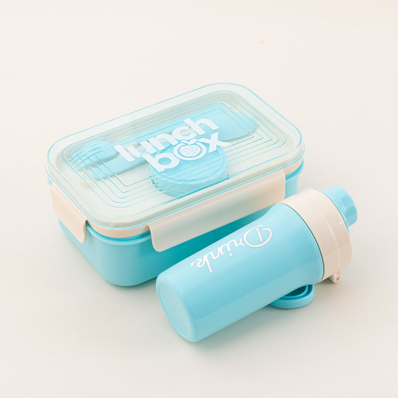 Dual-Compartment Meal Prep Lunch Box