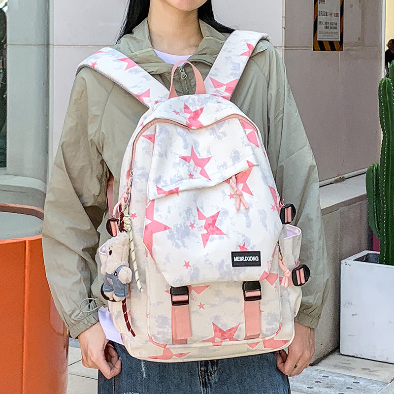 Spaß Sternmuster Rucksack Karnz