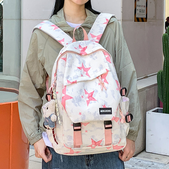 Spaß Sternmuster Rucksack Karnz
