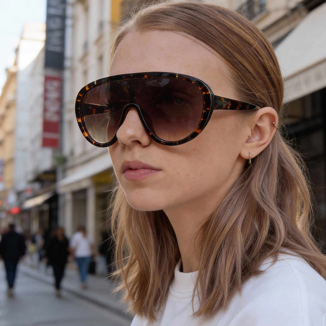 Damen modische Sonnenbrille Karnz