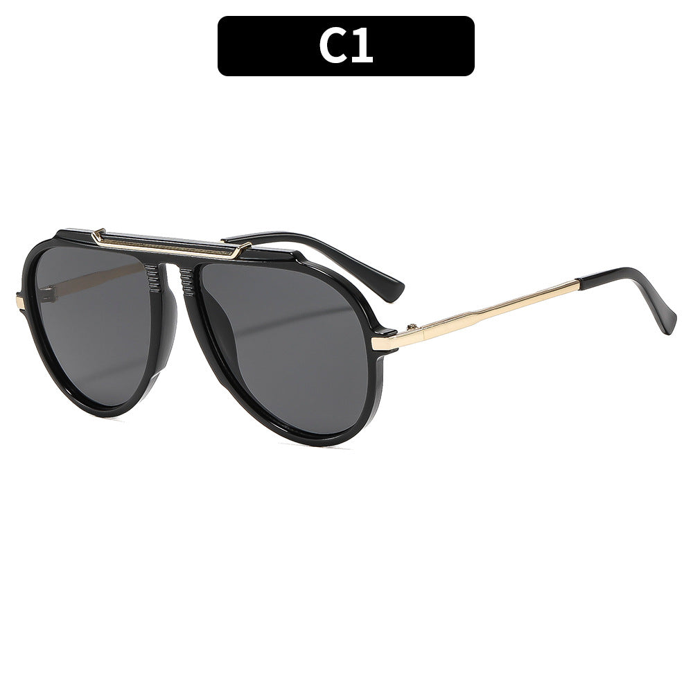 Retro-inspirierte Mode Pilotensonnenbrille