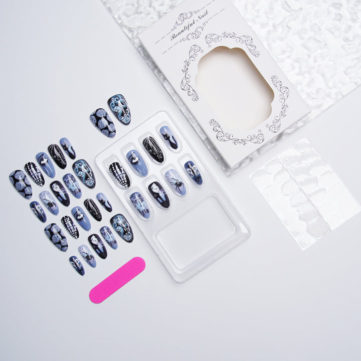 Kunstnagelset mit kreativen Motiven Karnz