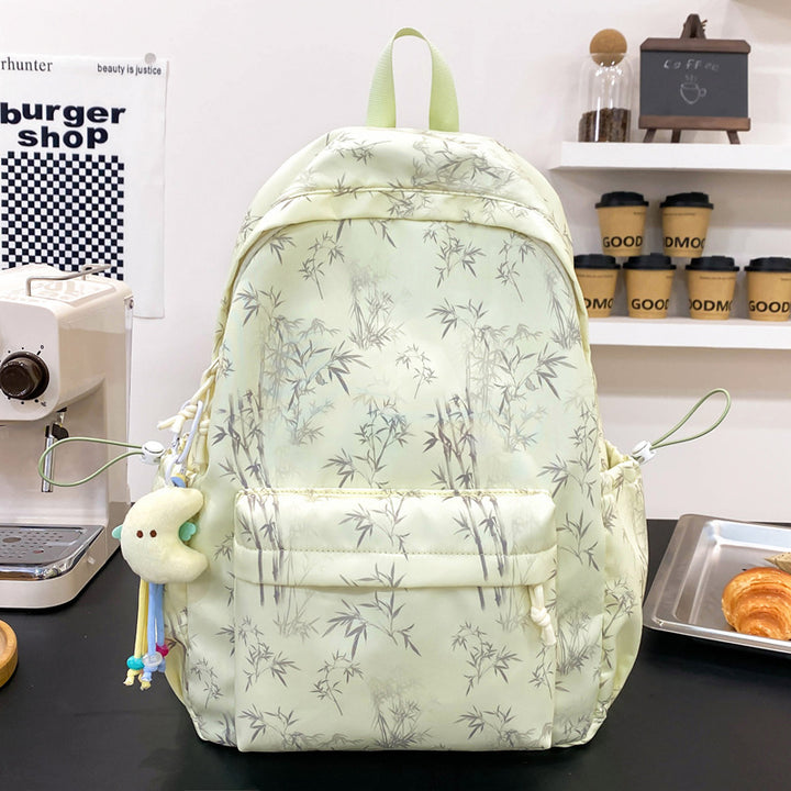 Stylischer Blumenmuster-Rucksack Karnz