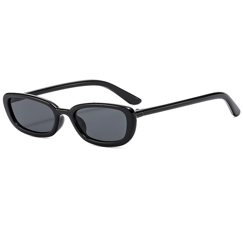 Damen stylische Oval-Sonnenbrille Karnz